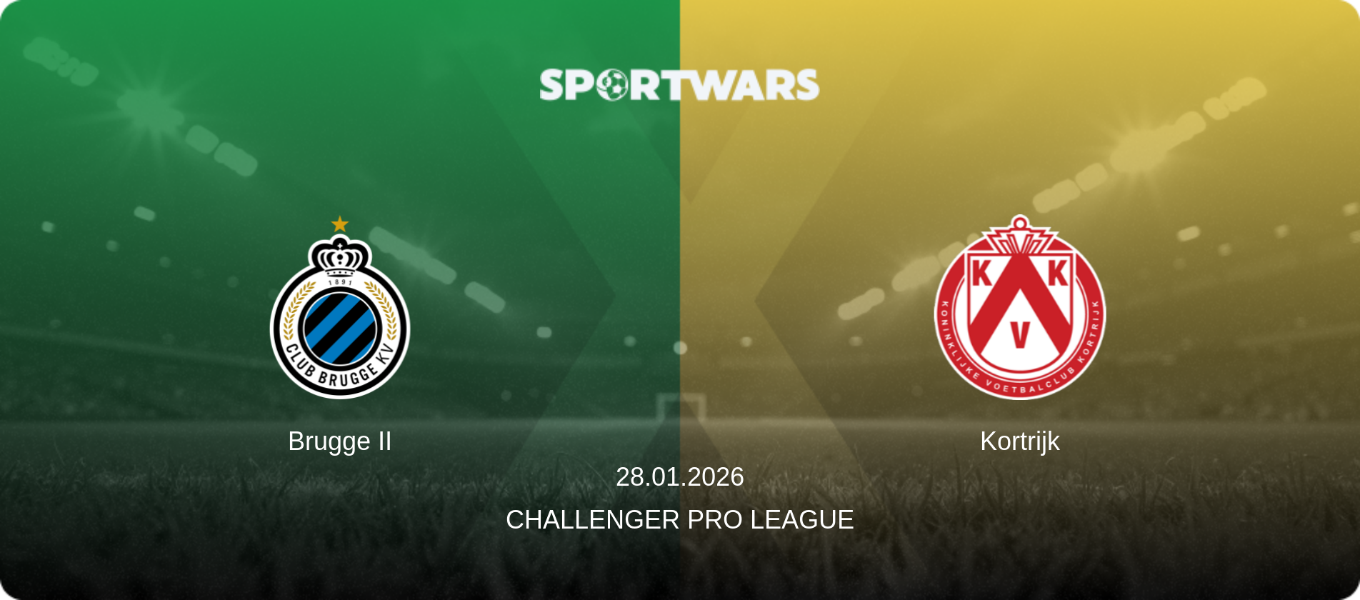 Brugge II — Kortrijk, 28.01.2026 — Challenger Pro League (match preview)