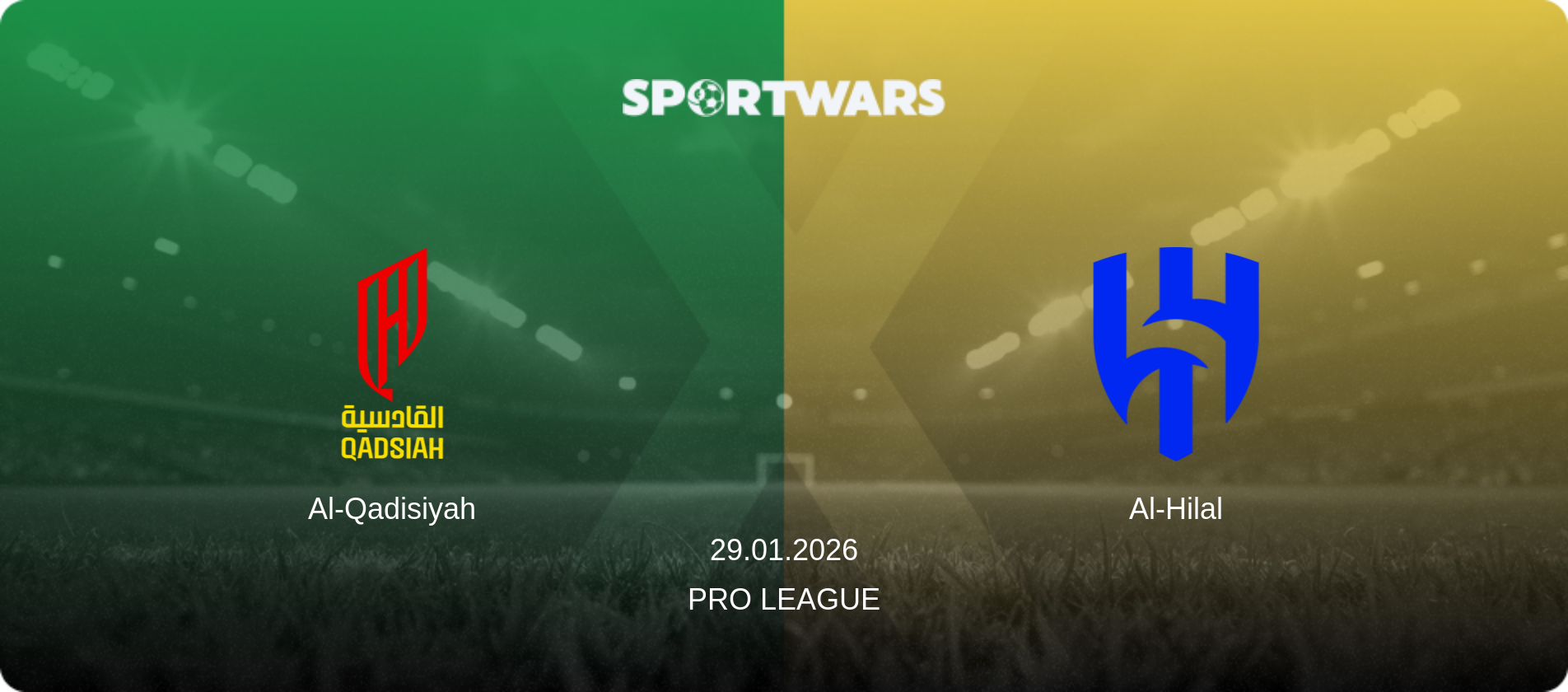 Al-Qadisiyah — Al-Hilal, 29.01.2026 — Pro League (match preview)