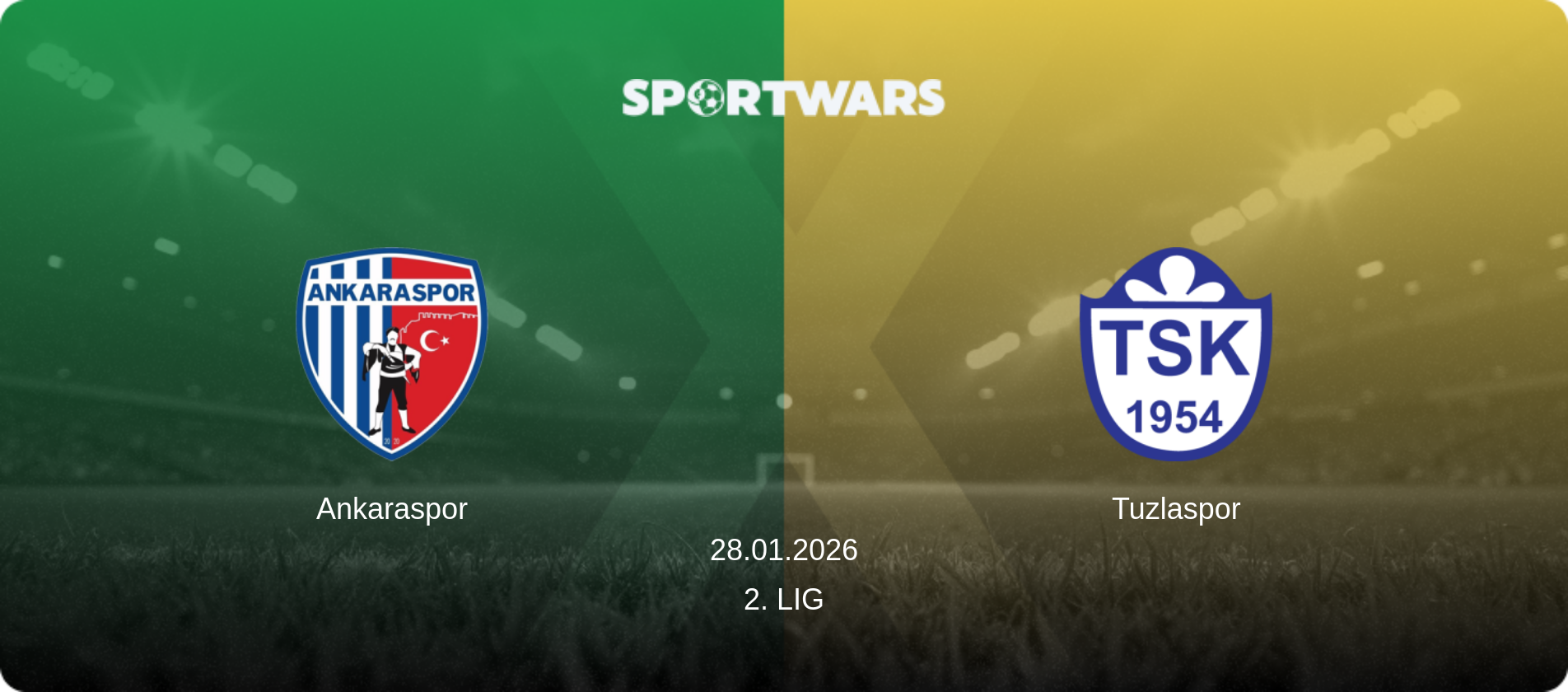 Ankaraspor — Tuzlaspor, 28.01.2026 — 2. Lig (match preview)