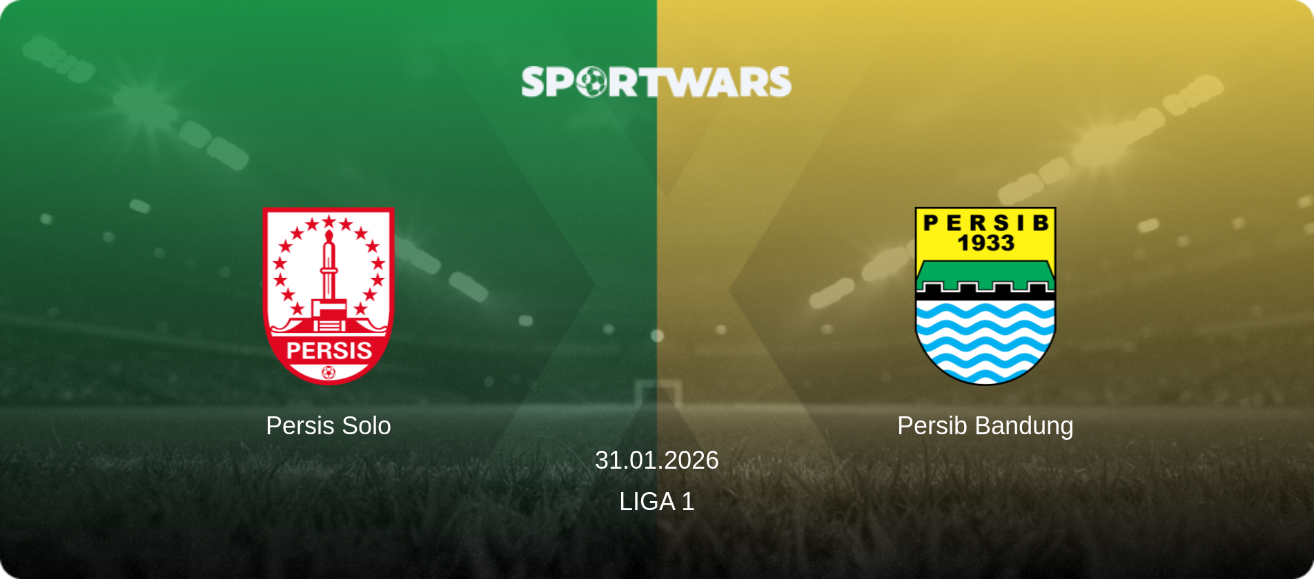 Persis Solo — Persib Bandung, 31.01.2026 — Liga 1 (match preview)