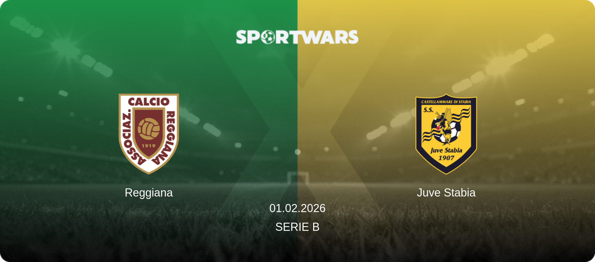 Reggiana — Juve Stabia, 01.02.2026 — Serie B (match preview)