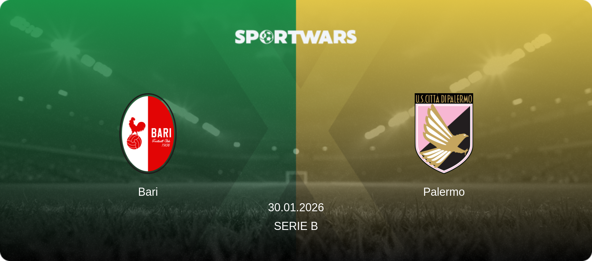 Bari — Palermo, 30.01.2026 — Serie B (match preview)