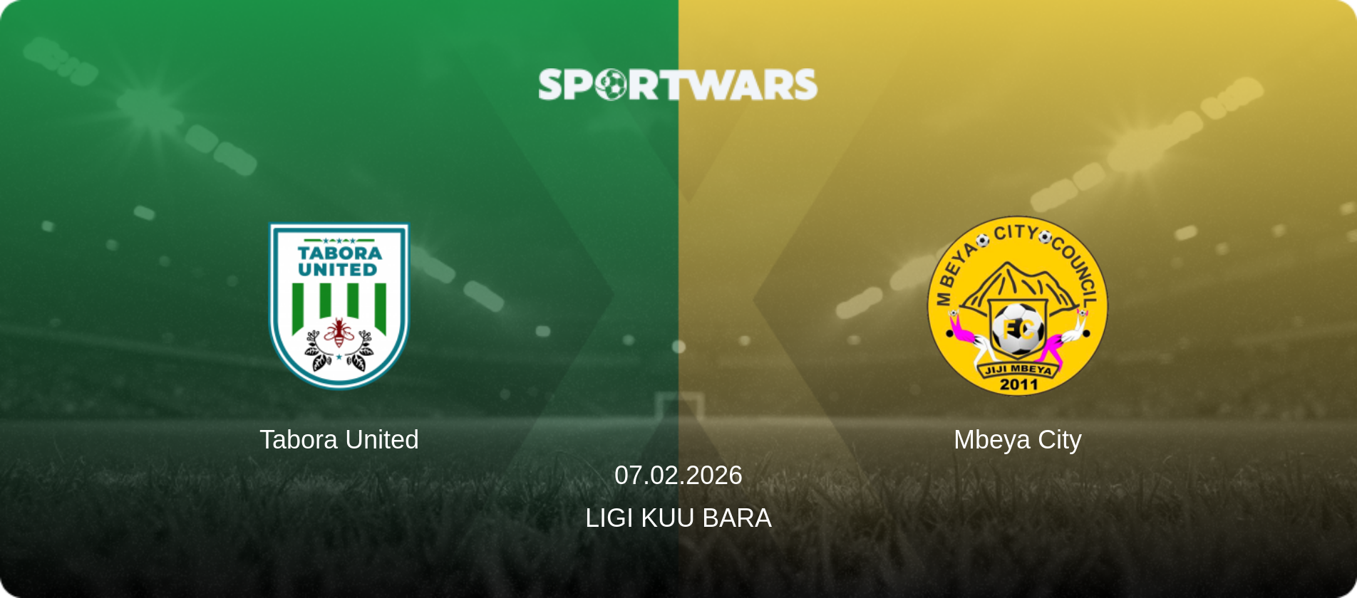 Tabora United — Mbeya City, 07.02.2026 — Ligi kuu Bara (match preview)