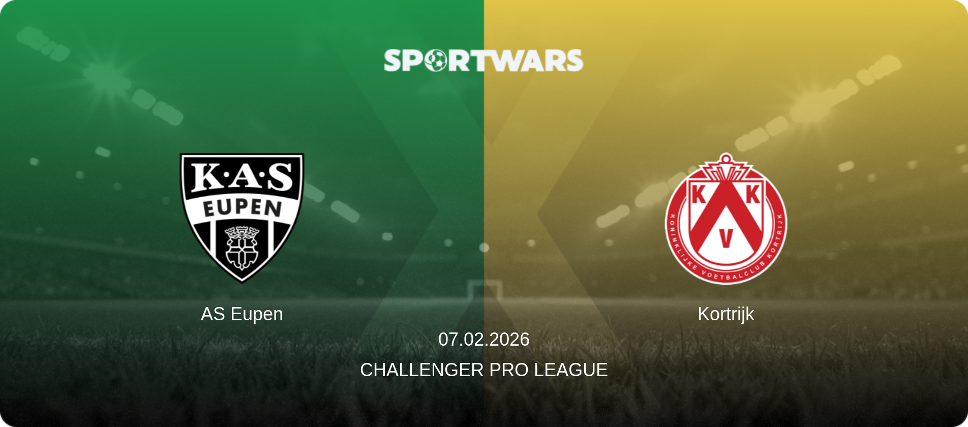 AS Eupen — Kortrijk, 07.02.2026 — Challenger Pro League (match preview)