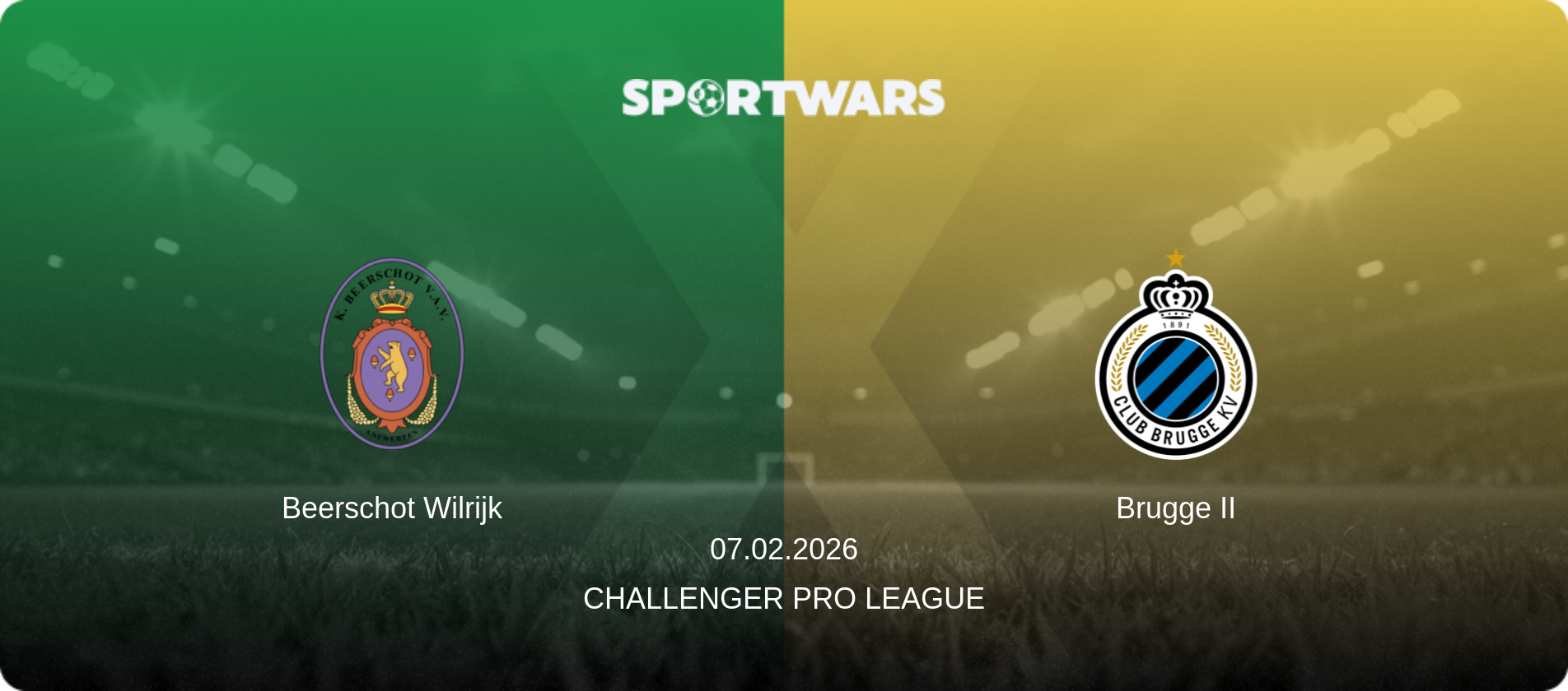 Beerschot Wilrijk — Brugge II, 07.02.2026 — Challenger Pro League (match preview)
