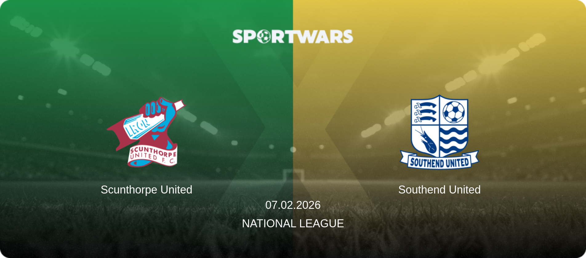 Scunthorpe United — Southend United, 07.02.2026 — National League (match preview)