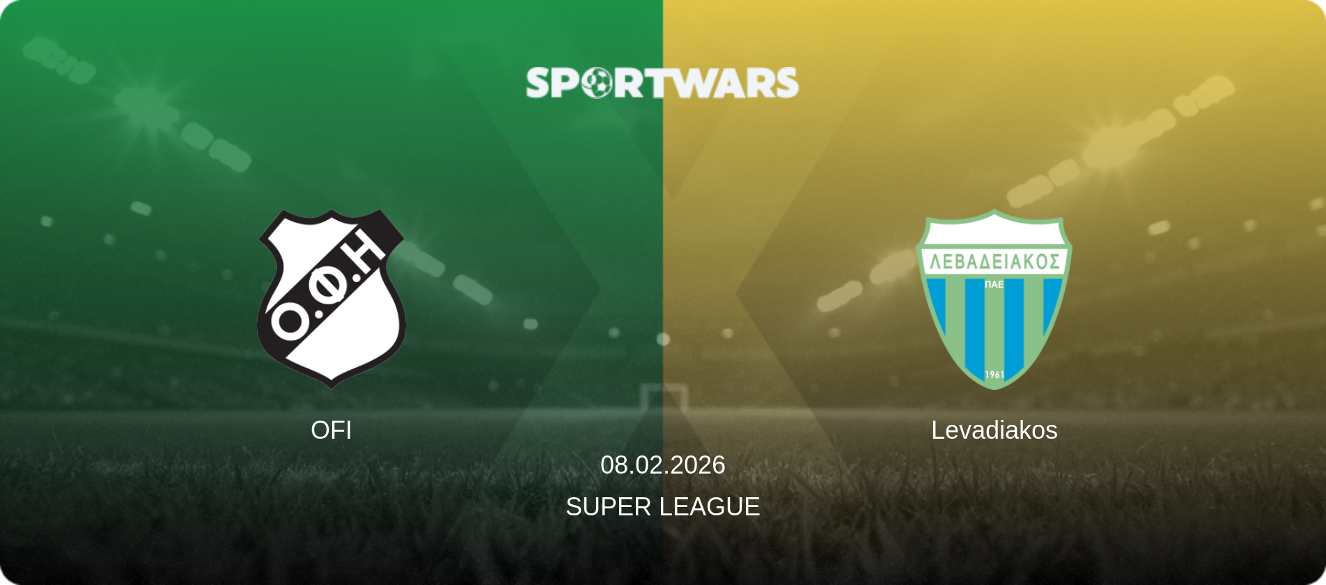 OFI — Levadiakos, 08.02.2026 — Super League (match preview)