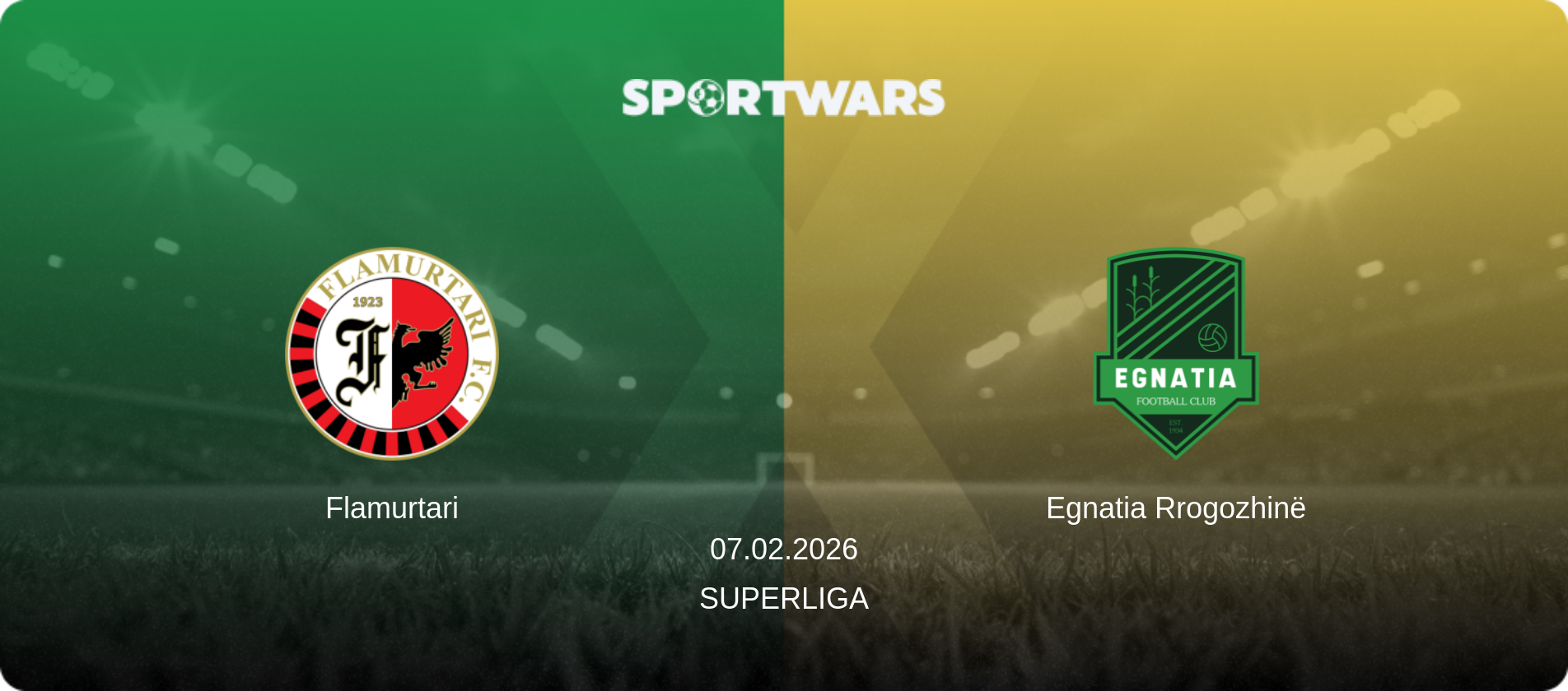 Flamurtari — Egnatia Rrogozhinë, 07.02.2026 — Superliga (match preview)