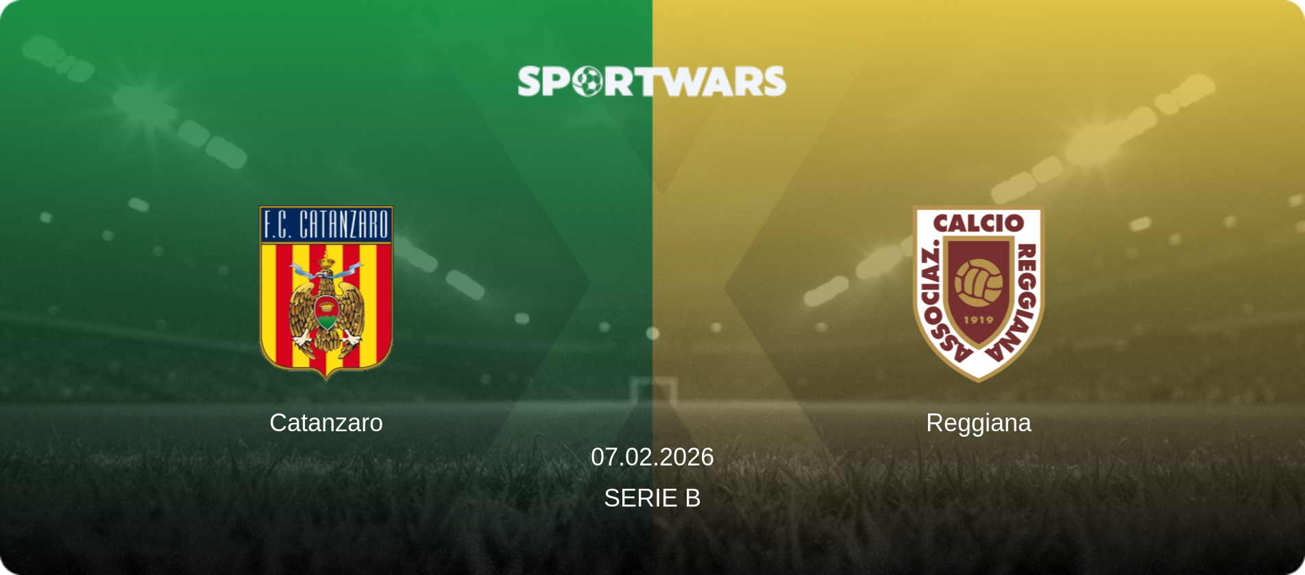 Catanzaro — Reggiana, 07.02.2026 — Serie B (match preview)