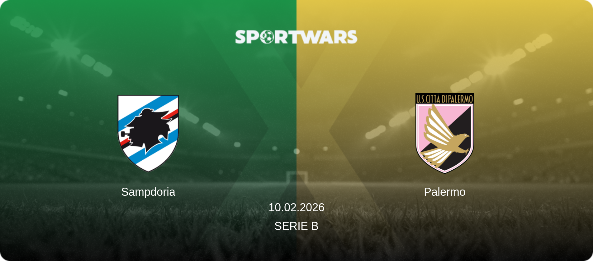 Sampdoria — Palermo, 10.02.2026 — Serie B (match preview)