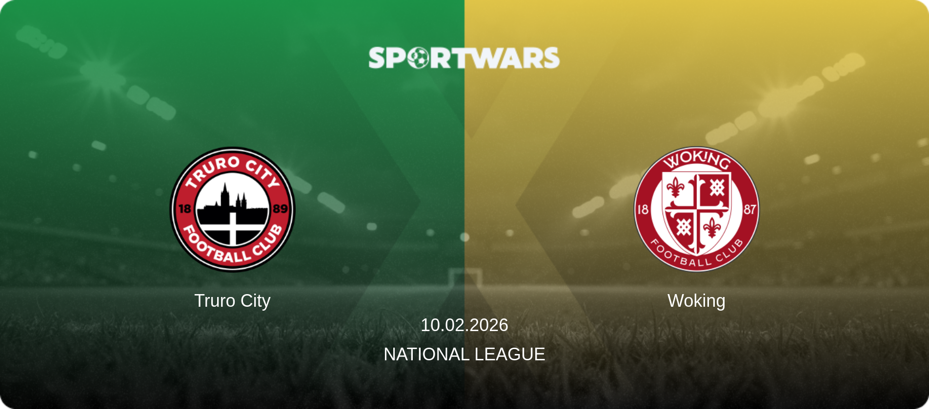 Truro City — Woking, 10.02.2026 — National League (match preview)