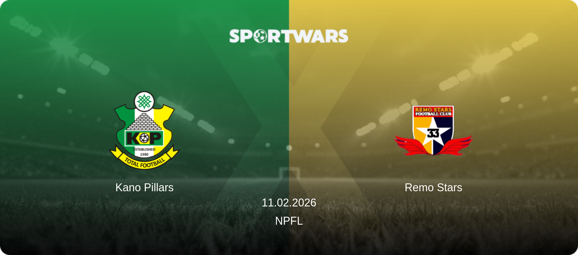 Kano Pillars — Remo Stars, 11.02.2026 — NPFL (match preview)