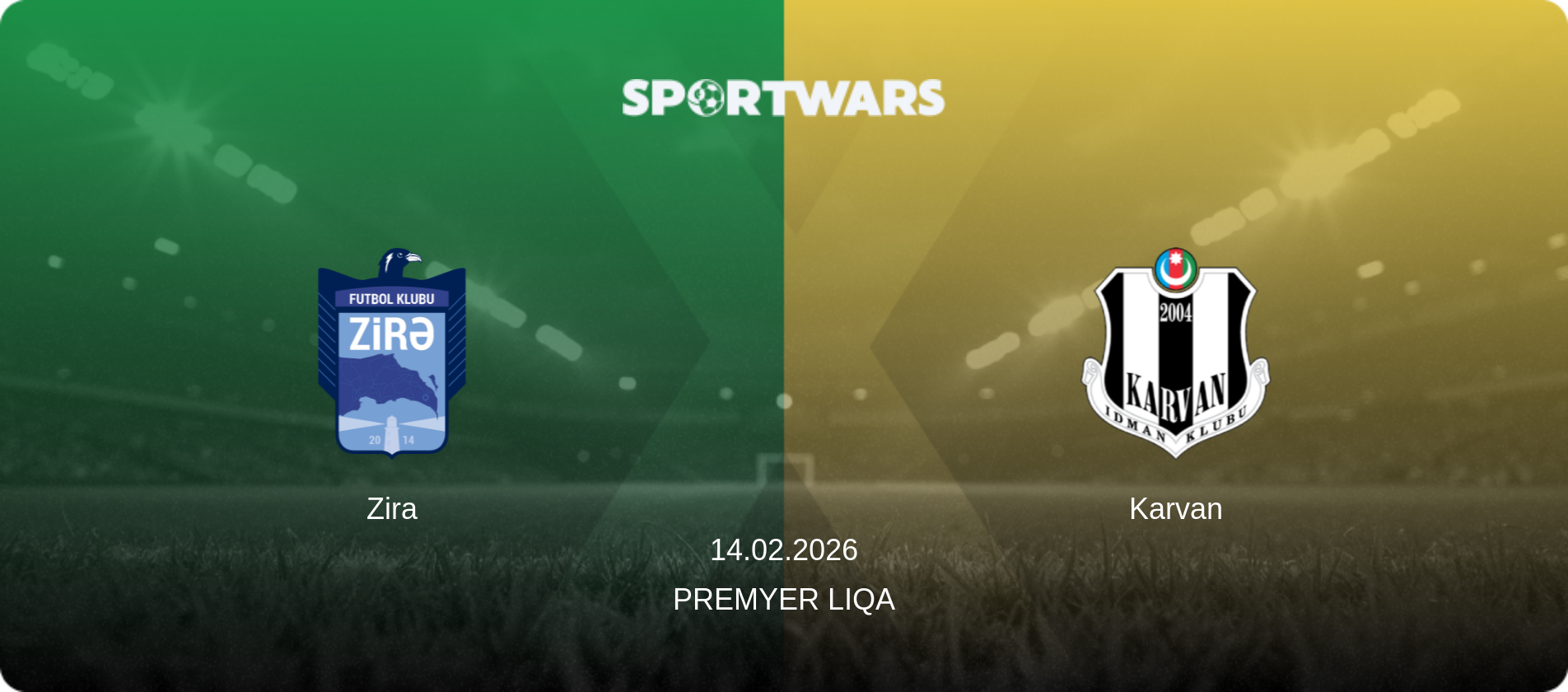Zira — Karvan, 14.02.2026 — Premyer Liqa (match preview)