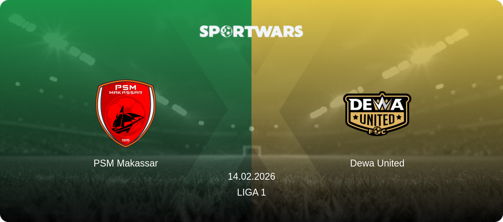 PSM Makassar — Dewa United, 14.02.2026 — Liga 1 (match preview)