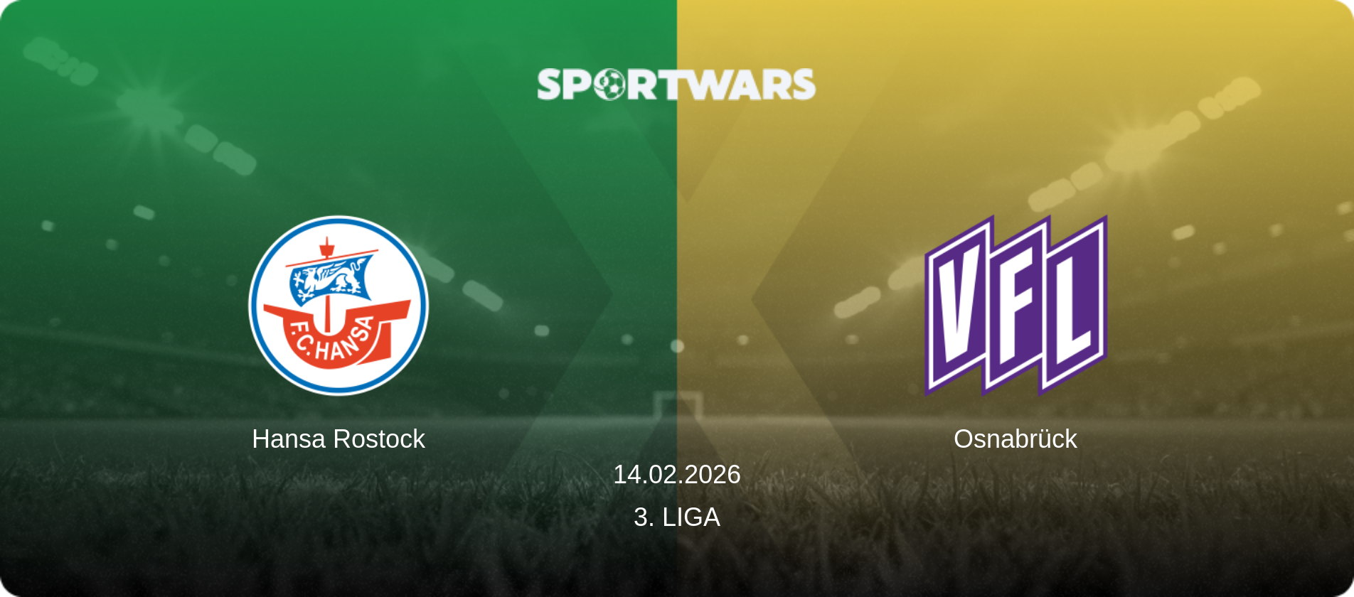 Hansa Rostock — Osnabrück, 14.02.2026 — 3. Liga (match preview)