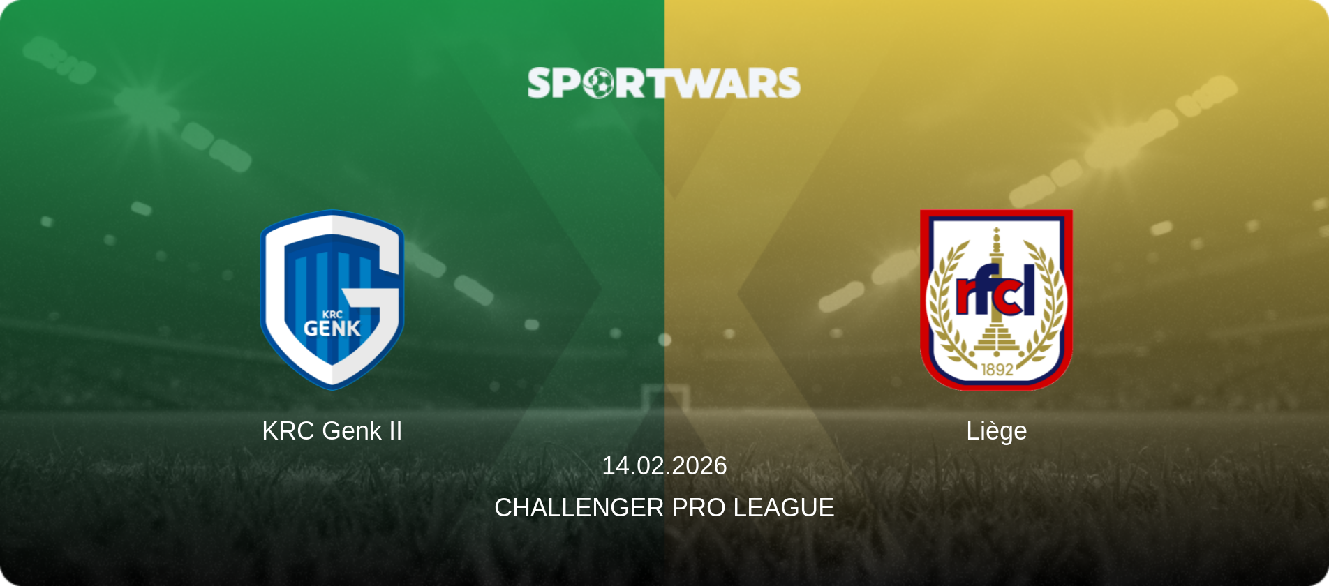 KRC Genk II — Liège, 14.02.2026 — Challenger Pro League (match preview)