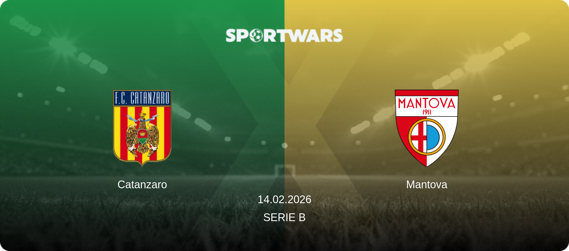 Catanzaro — Mantova, 14.02.2026 — Serie B (match preview)