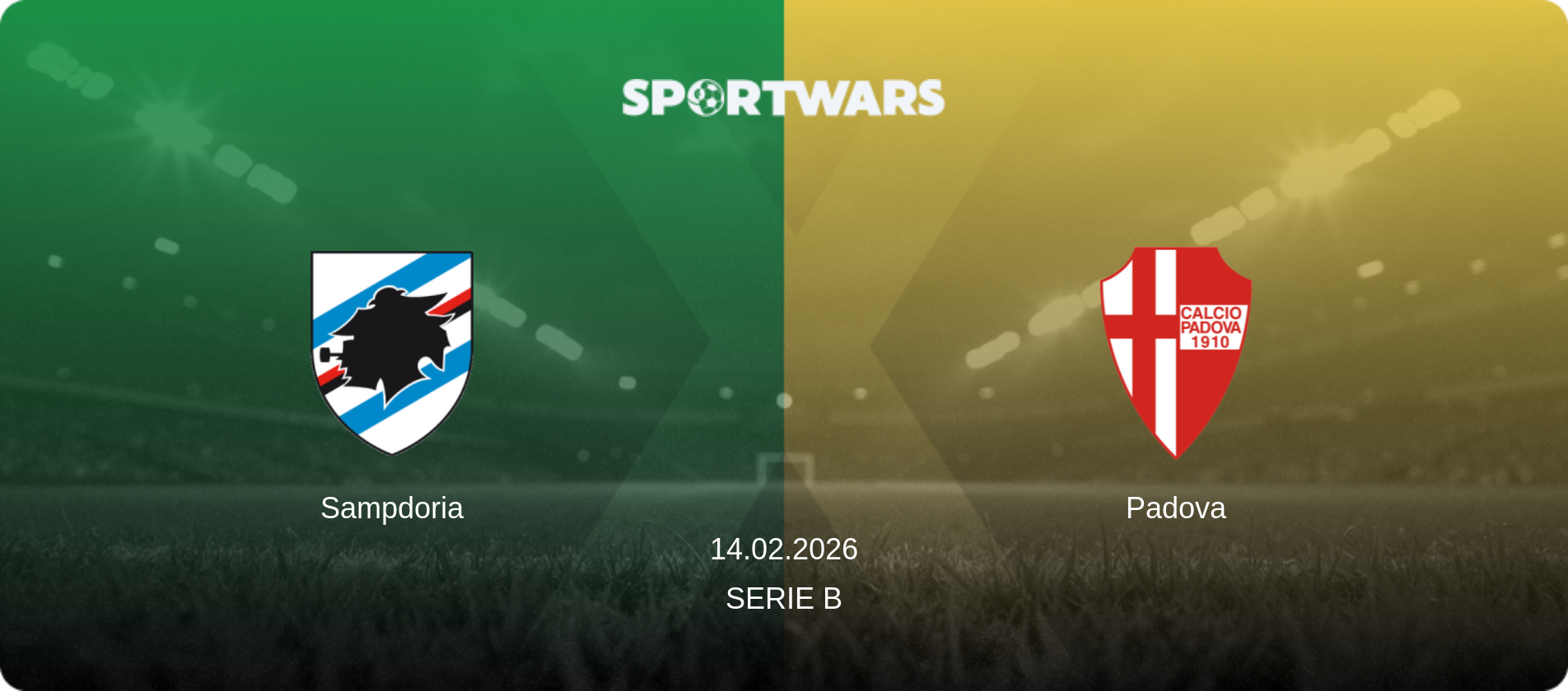 Sampdoria — Padova, 14.02.2026 — Serie B (match preview)