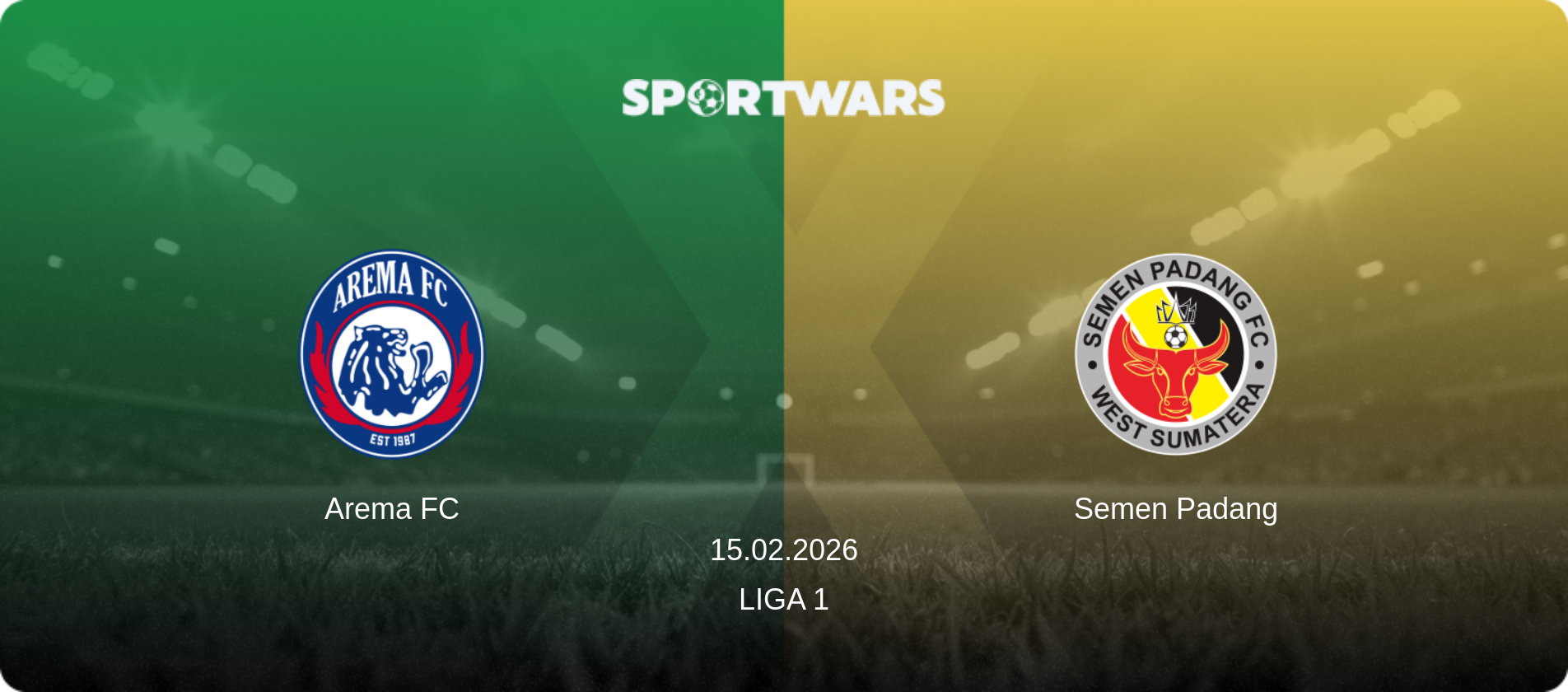 Arema FC — Semen Padang, 15.02.2026 — Liga 1 (match preview)