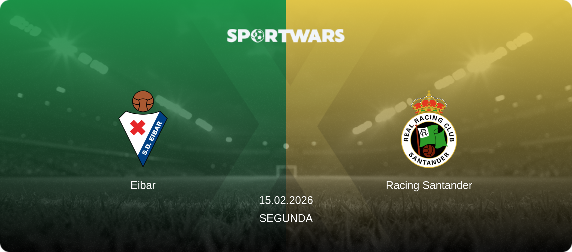 Eibar — Racing Santander, 15.02.2026 — Segunda (match preview)