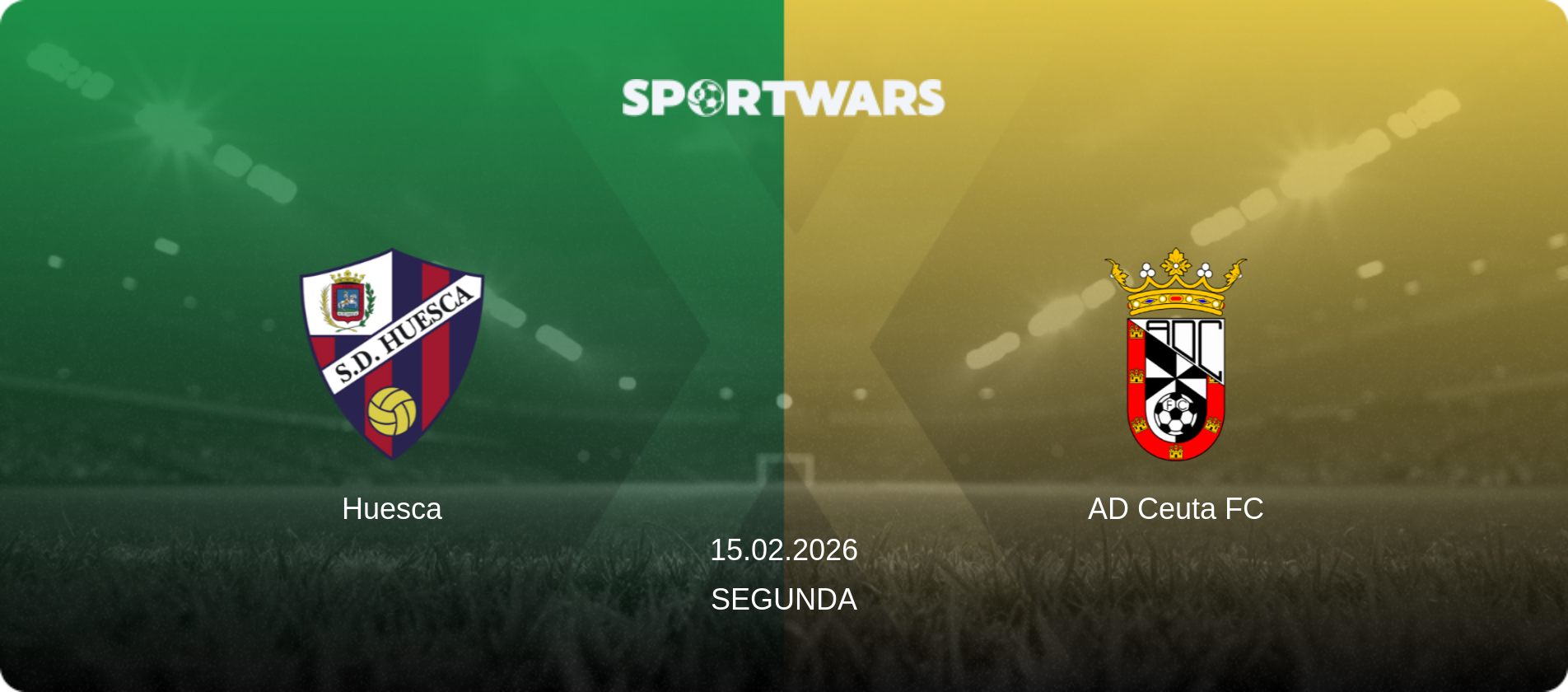 Huesca — AD Ceuta FC, 15.02.2026 — Segunda (match preview)