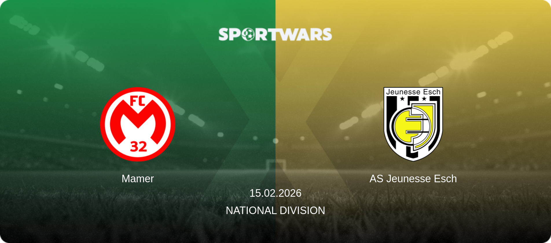 Mamer — AS Jeunesse Esch, 15.02.2026 — National Division (match preview)
