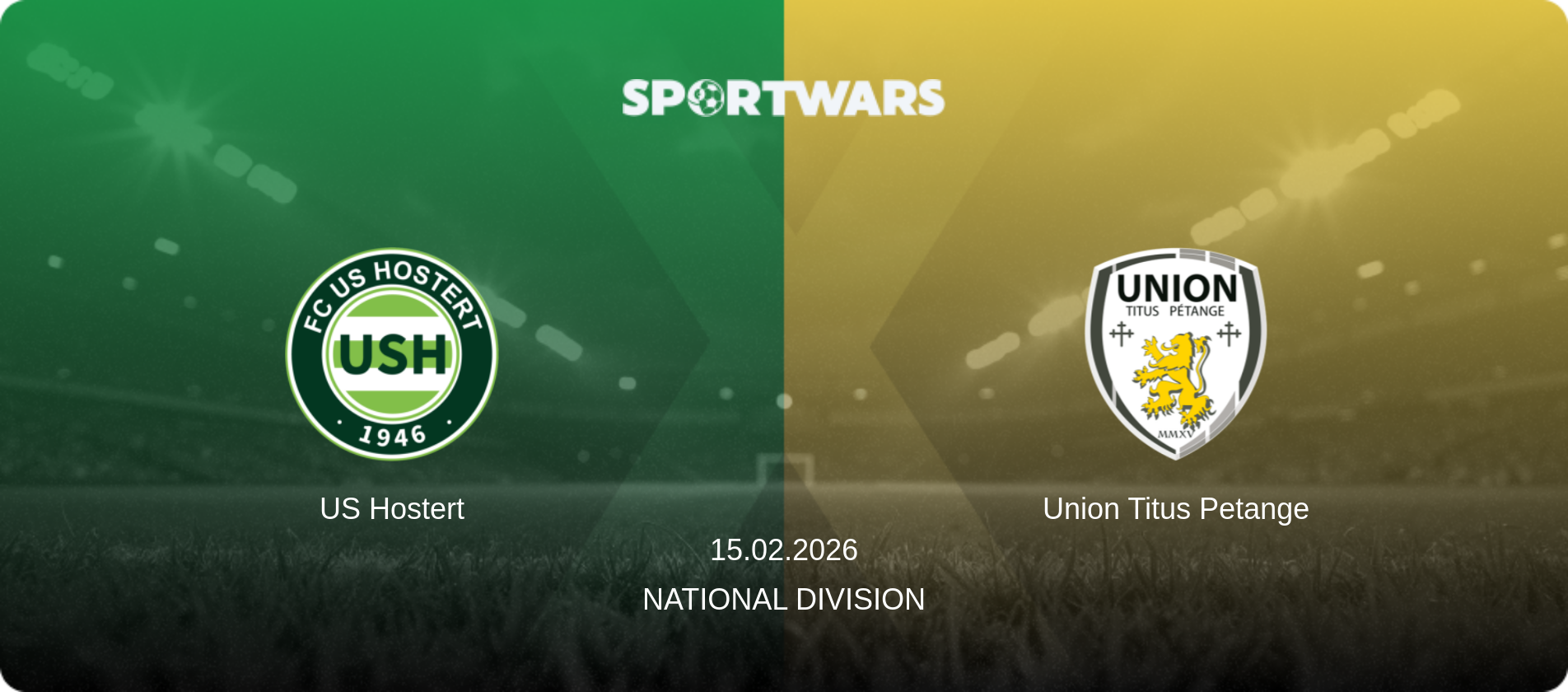 US Hostert — Union Titus Petange, 15.02.2026 — National Division (match preview)