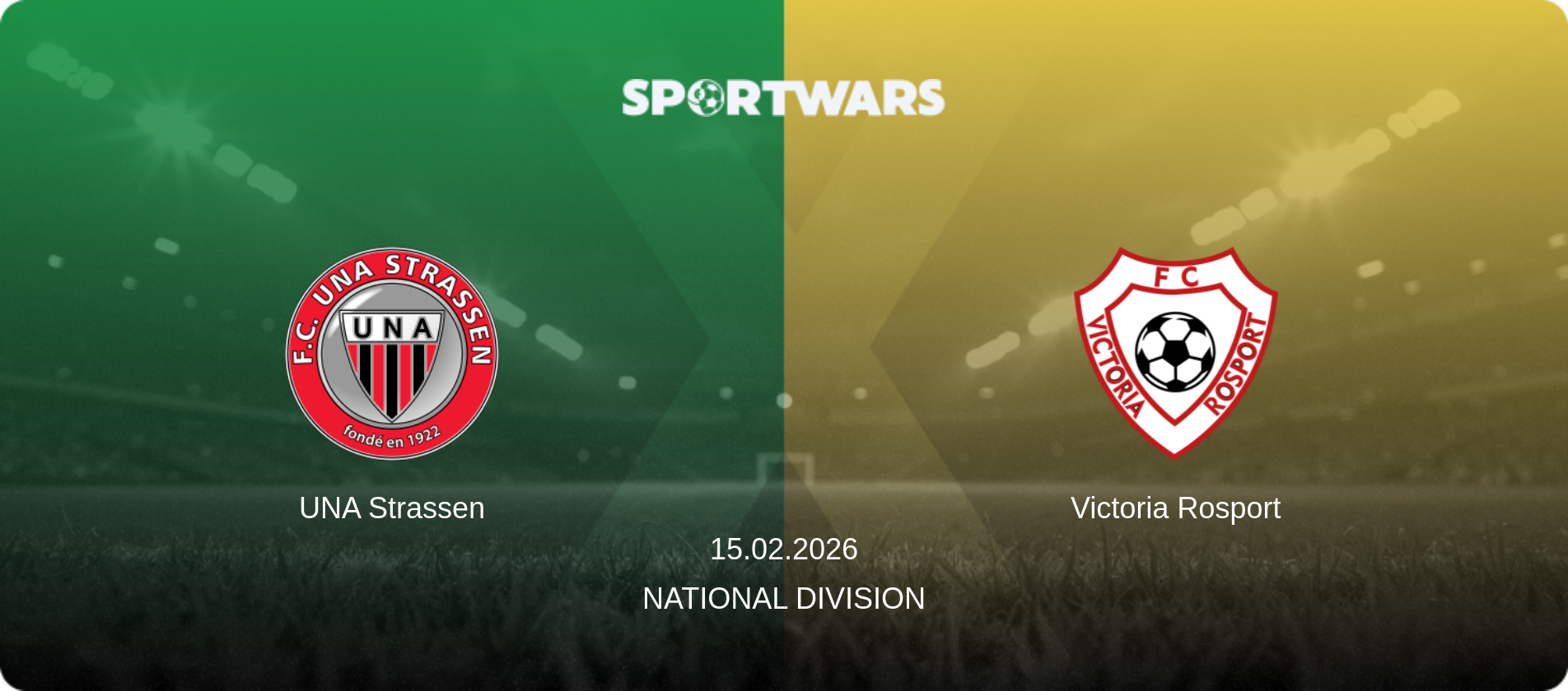 UNA Strassen — Victoria Rosport, 15.02.2026 — National Division (match preview)