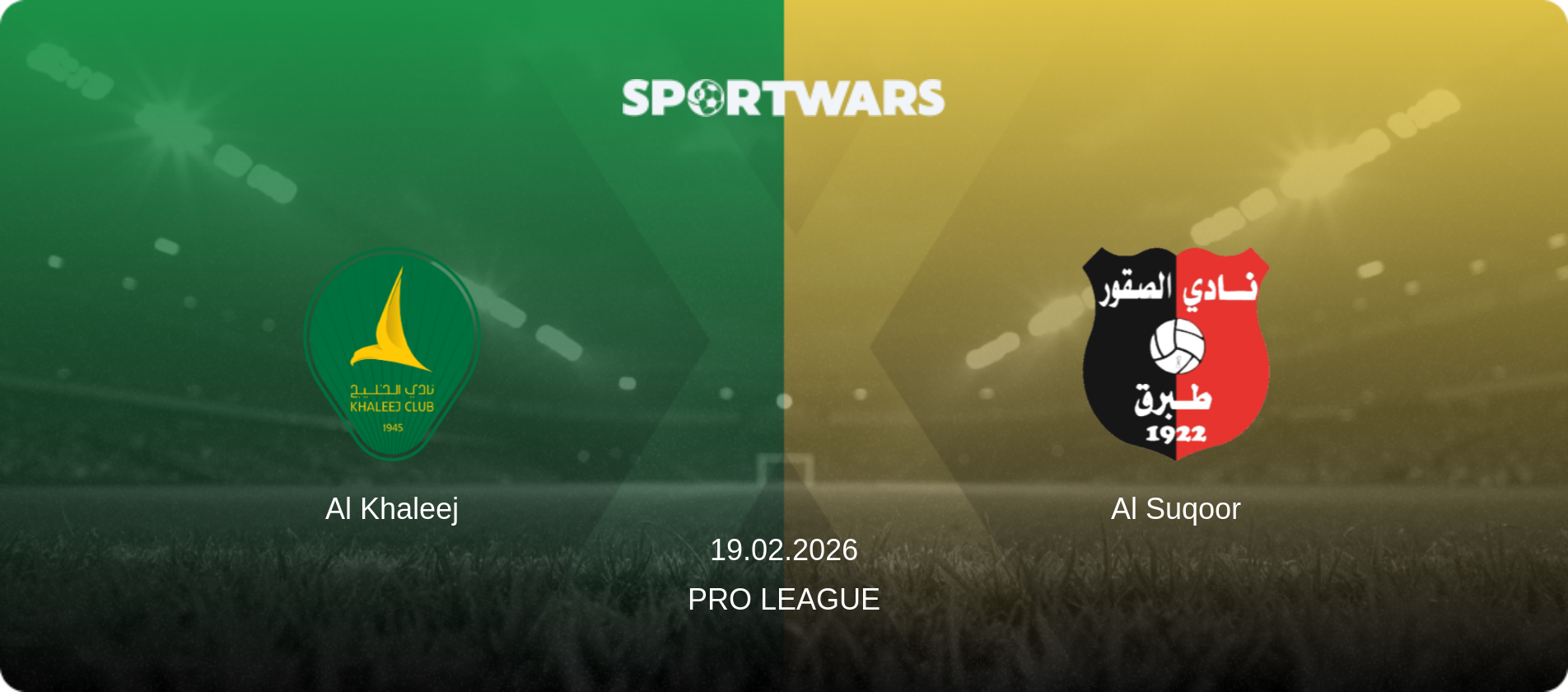 Al Khaleej — Neom, 19.02.2026 — Pro League (match preview)
