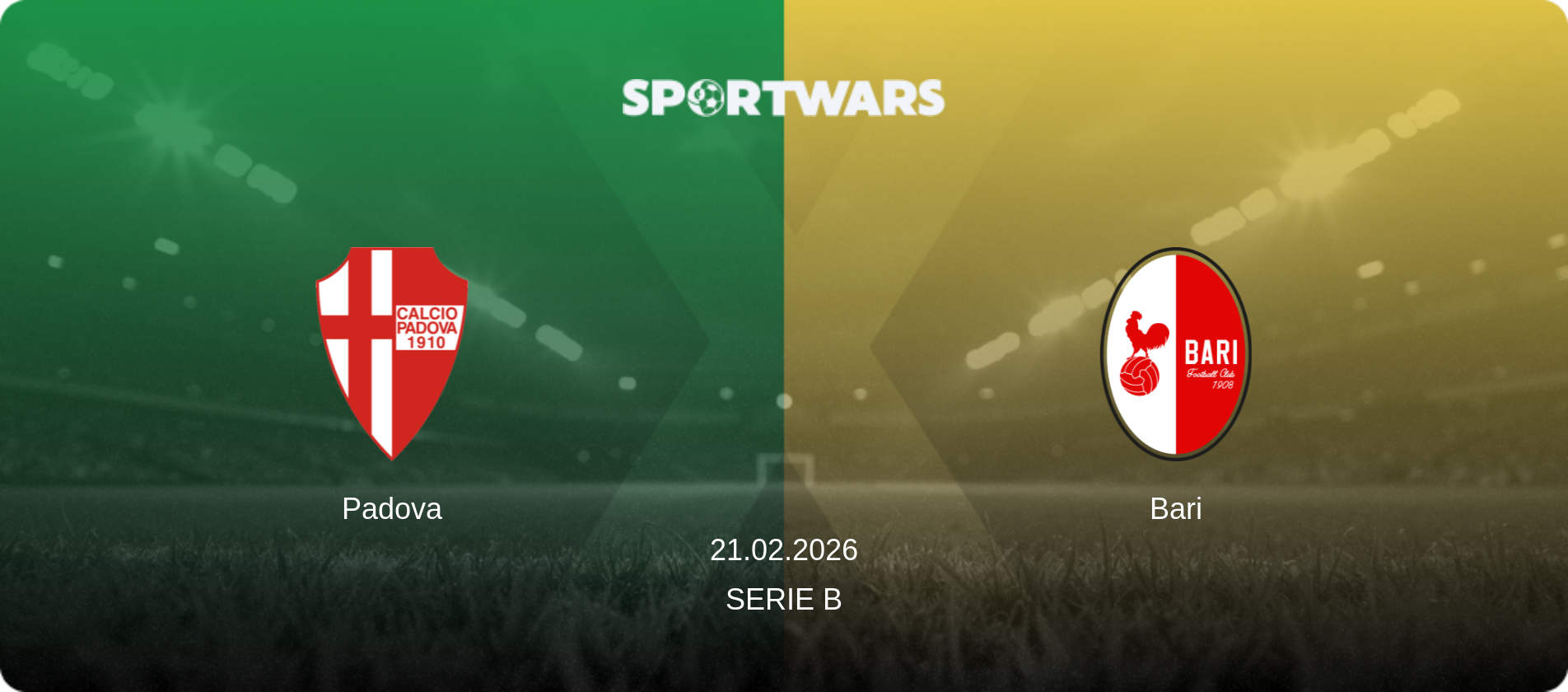 Padova — Bari, 21.02.2026 — Serie B (match preview)