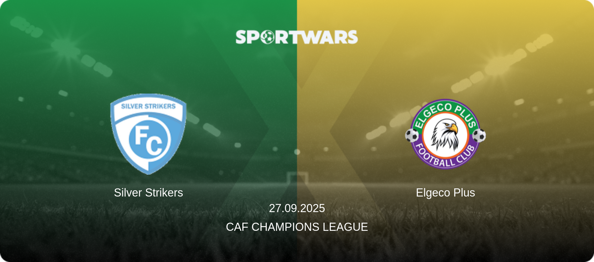 Silver Strikers — Elgeco Plus, 27.09.2025 — CAF Champions League (match preview)