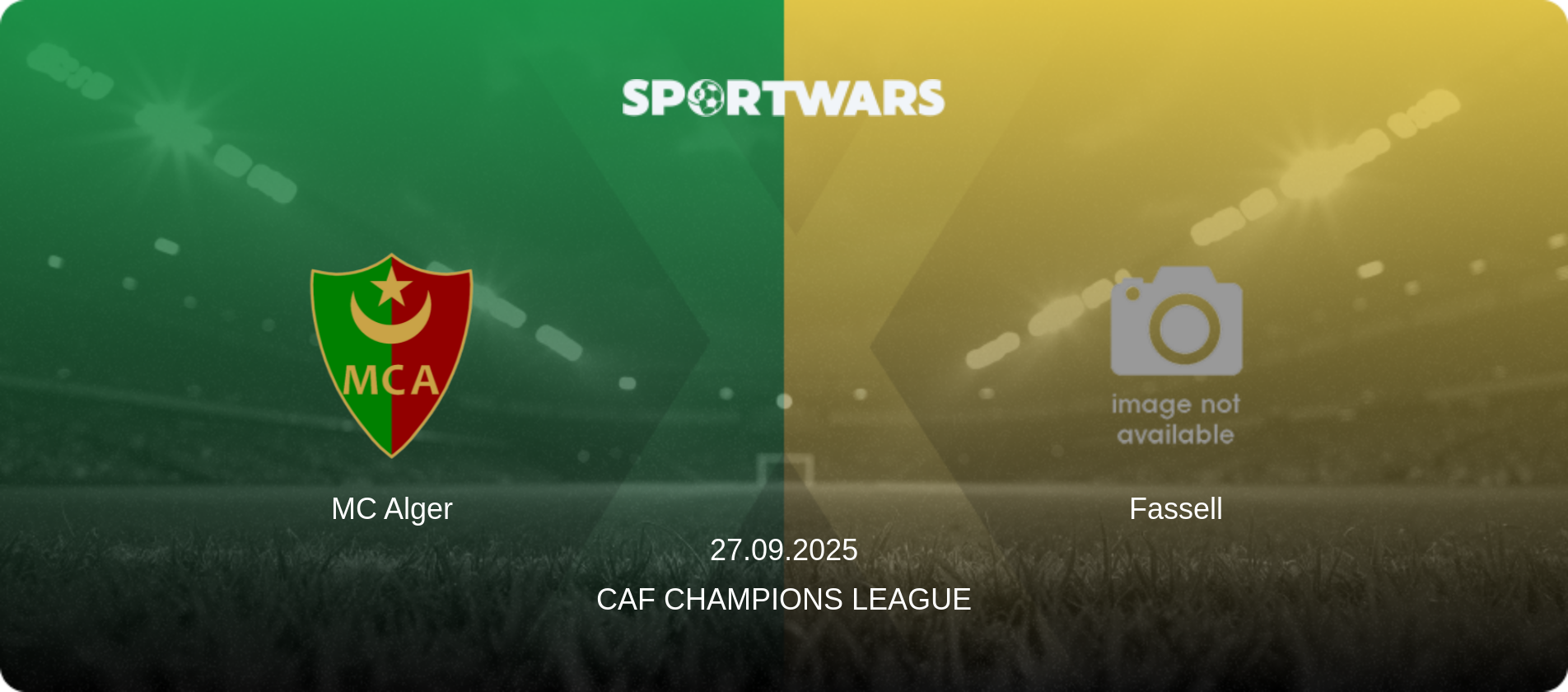 MC Alger — Fassell, 27.09.2025 — CAF Champions League (match preview)