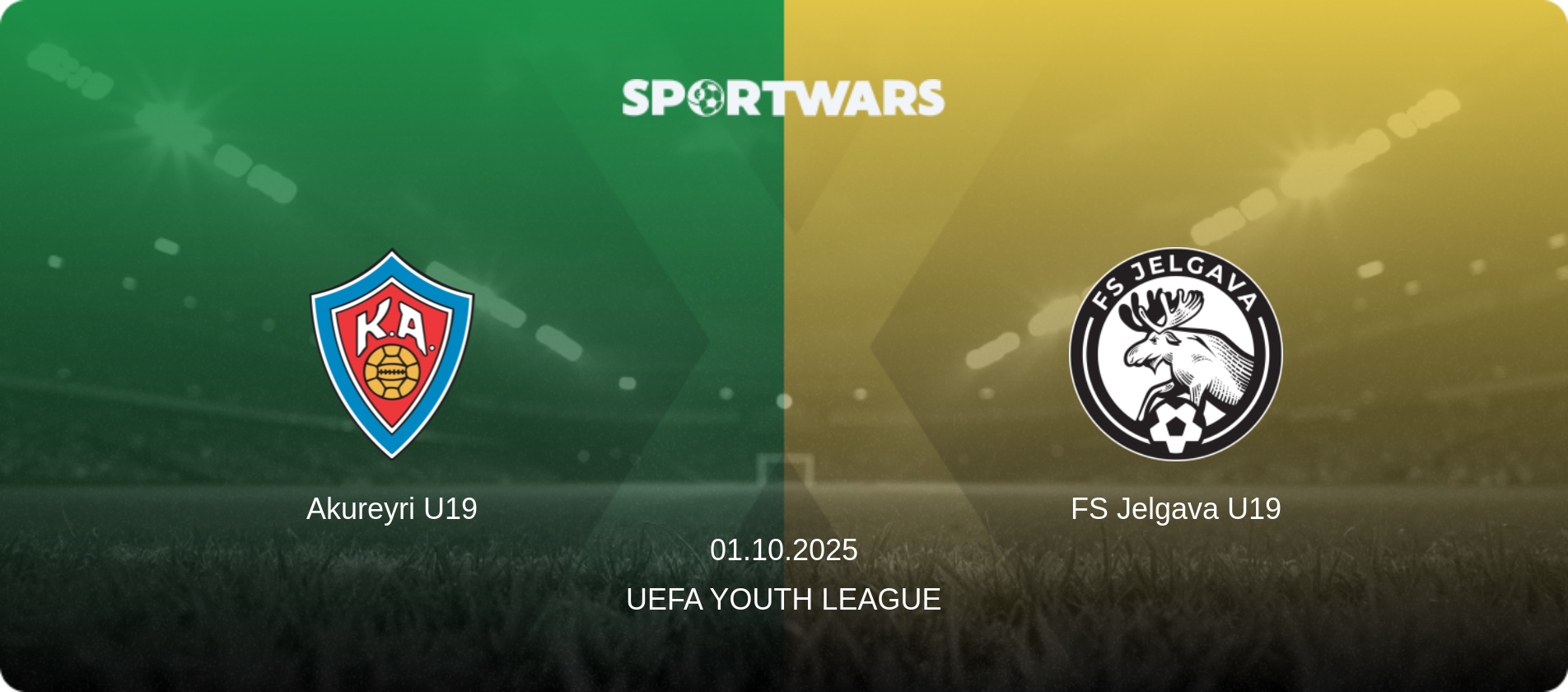 Akureyri U19 — FS Jelgava U19, 01.10.2025 — UEFA Youth League (match preview)