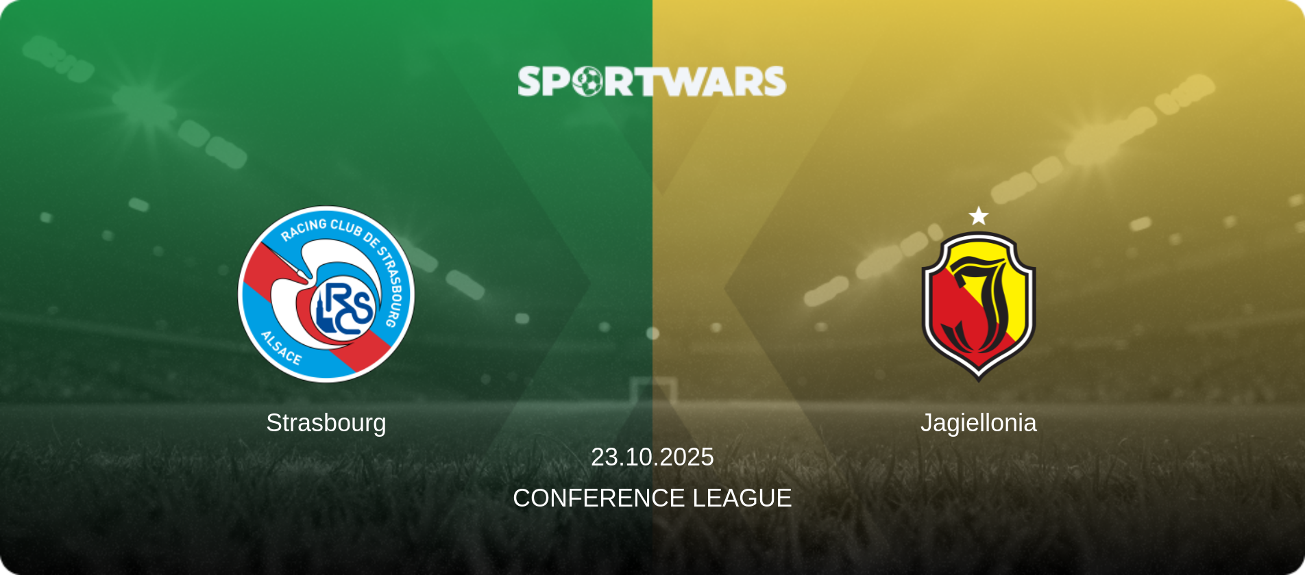 Strasbourg — Jagiellonia, 23.10.2025 — Conference League (match preview)