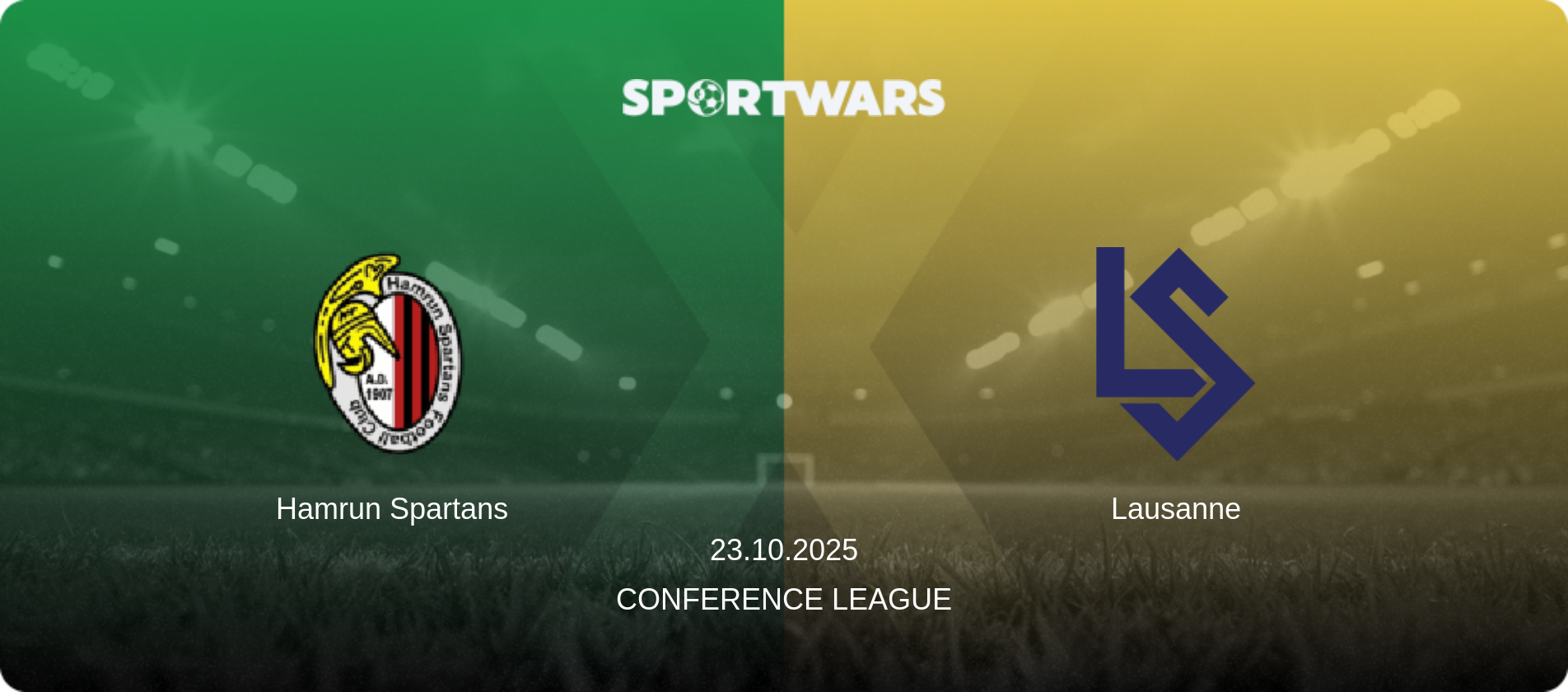Hamrun Spartans — Lausanne, 23.10.2025 — Conference League (match preview)
