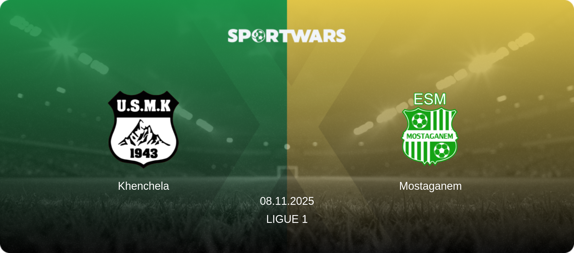 Khenchela — Mostaganem, 08.11.2025 — Ligue 1 (match preview)