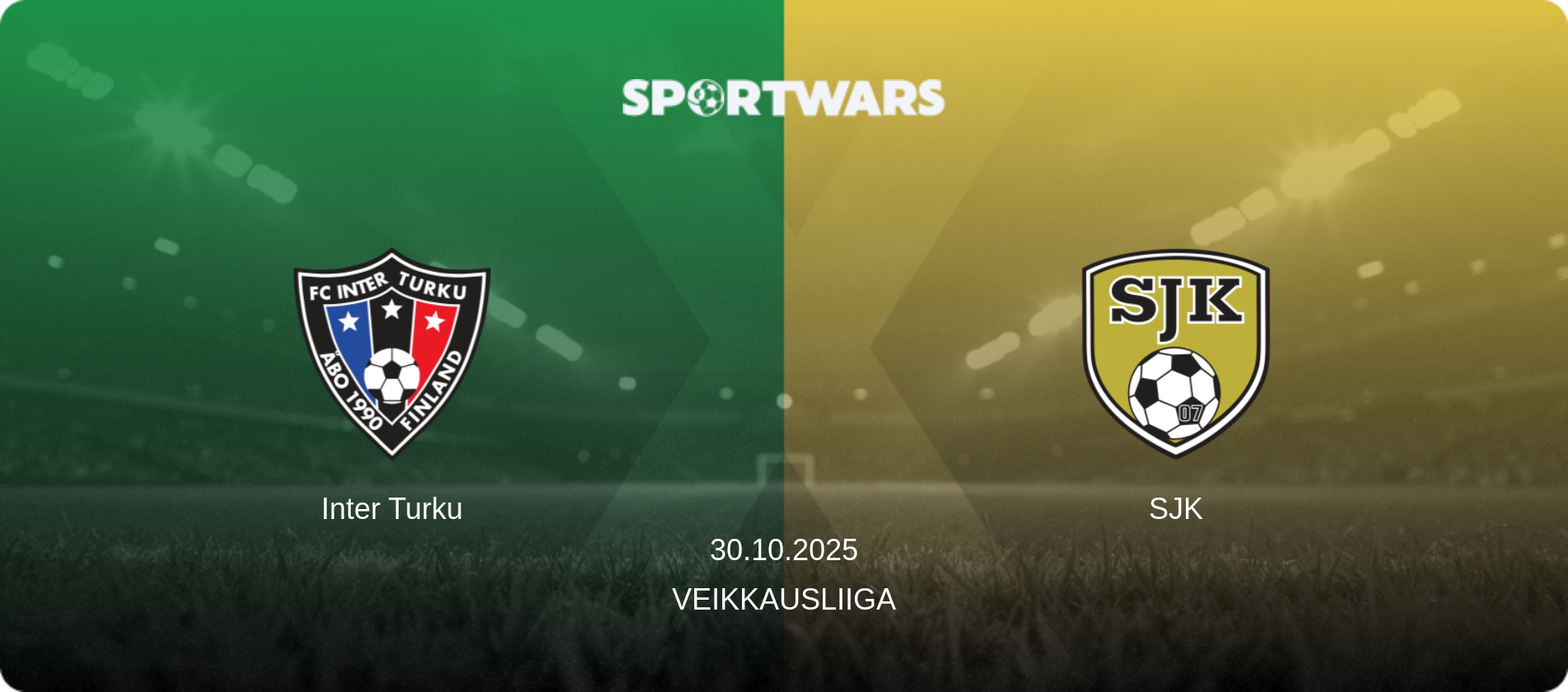 Inter Turku — SJK, 30.10.2025 — Veikkausliiga (match preview)