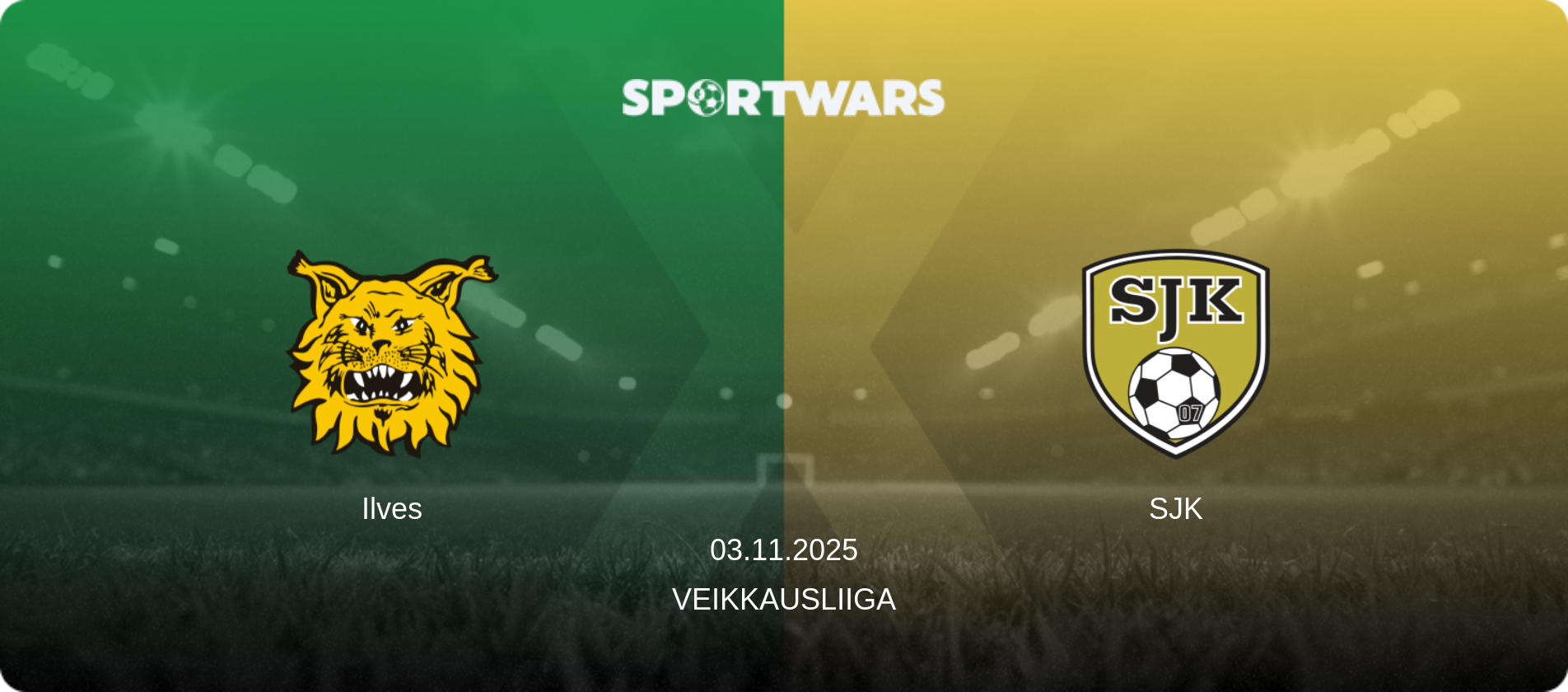 Ilves — SJK, 03.11.2025 — Veikkausliiga (match preview)