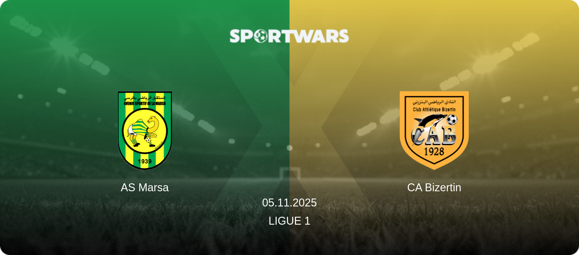 AS Marsa — CA Bizertin, 05.11.2025 — Ligue 1 (match preview)
