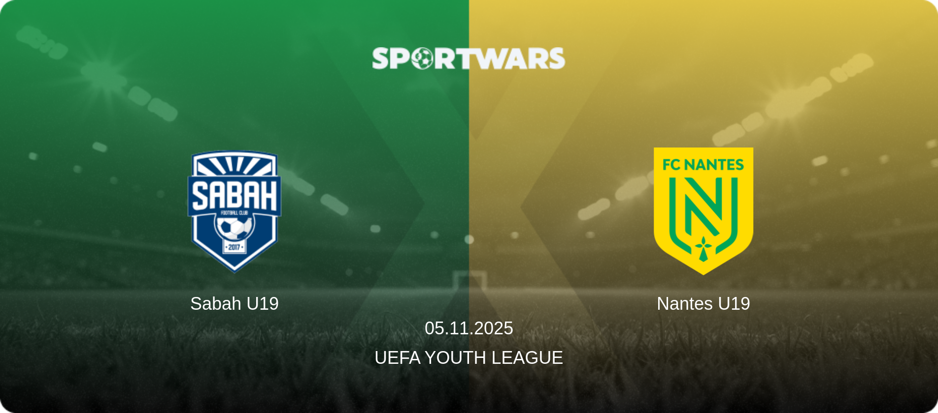 Sabah U19 — Nantes U19, 05.11.2025 — UEFA Youth League (match preview)