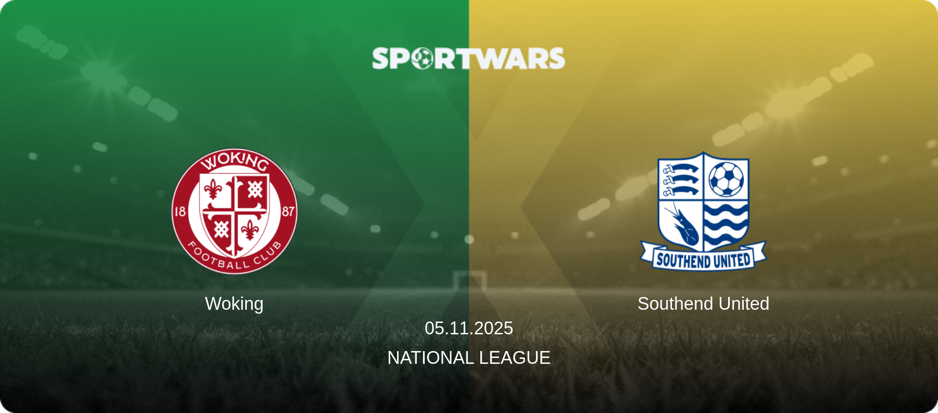Woking — Southend United, 05.11.2025 — National League (match preview)