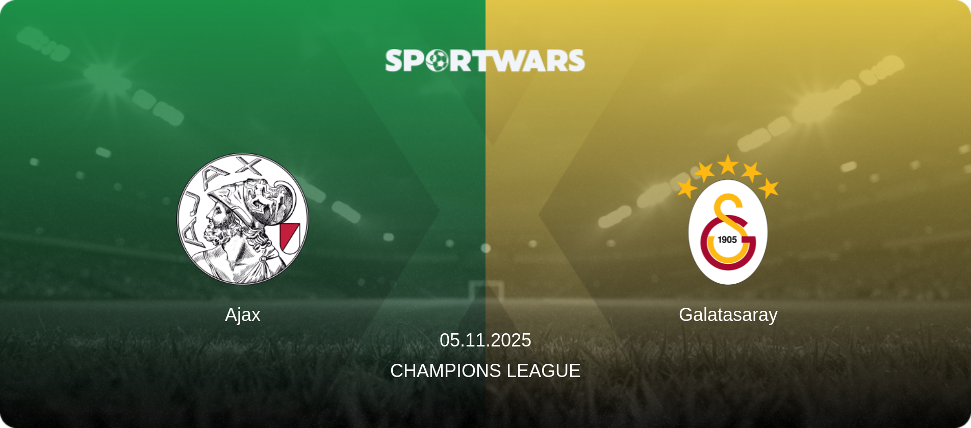 Ajax — Galatasaray, 05.11.2025 — Champions League (match preview)