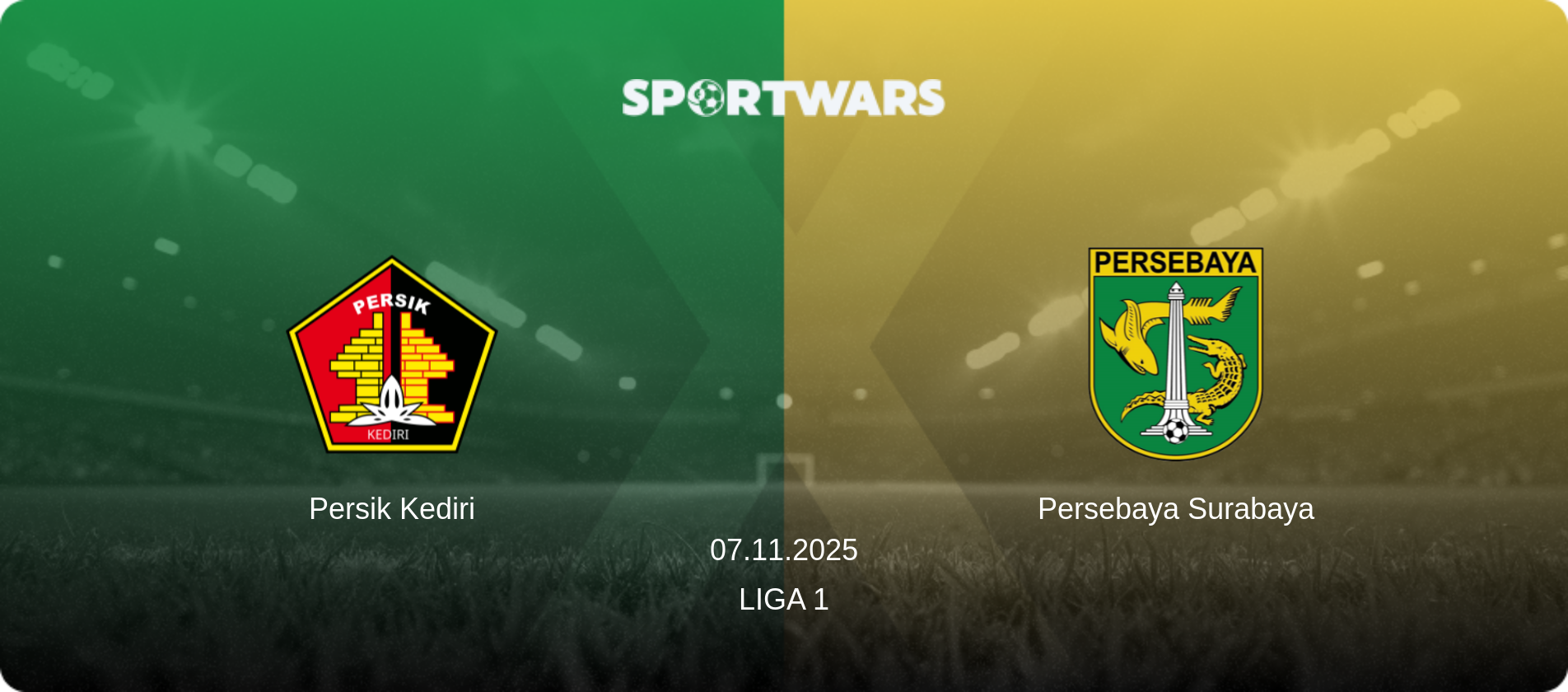 Persik Kediri — Persebaya Surabaya, 07.11.2025 — Liga 1 (match preview)