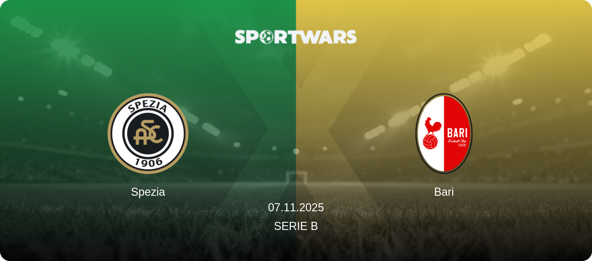 Spezia — Bari, 07.11.2025 — Serie B (match preview)