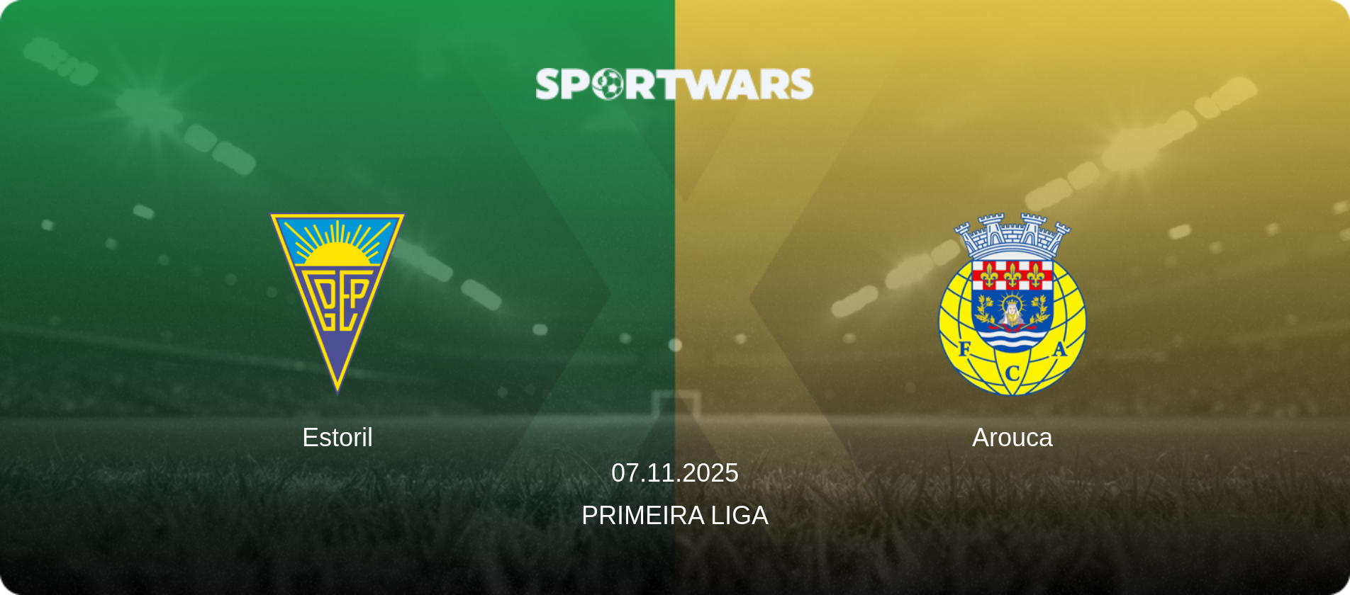 Estoril — Arouca, 07.11.2025 — Primeira Liga (match preview)