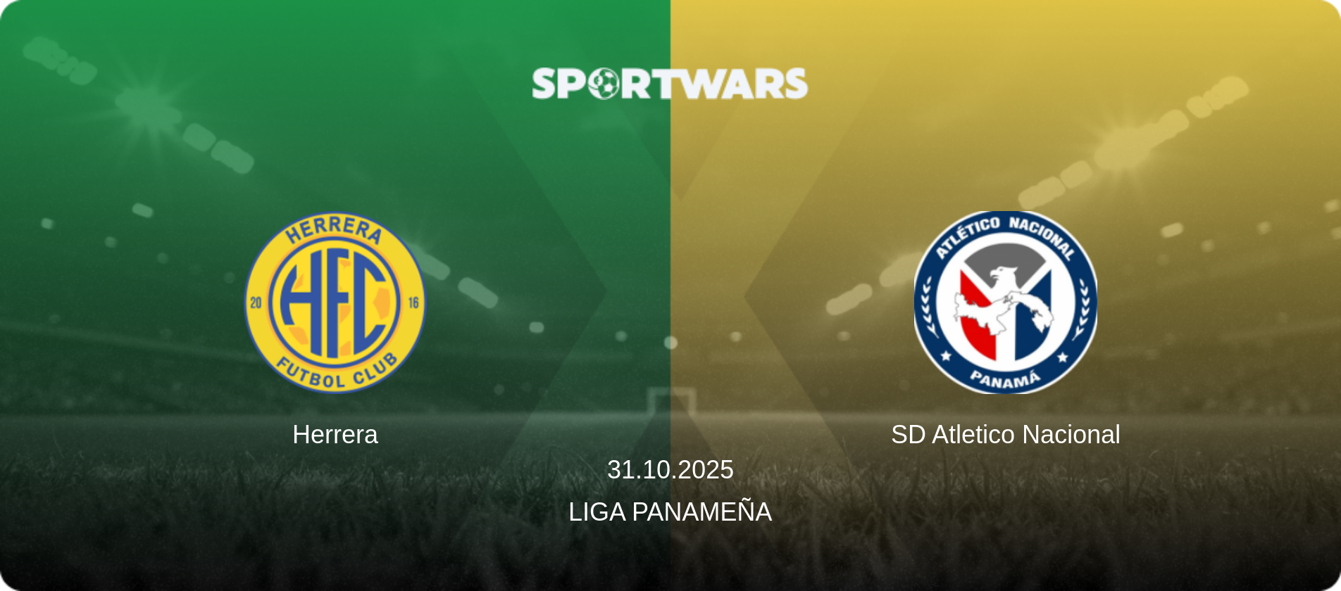 Herrera — SD Atletico Nacional, 31.10.2025 — Liga Panameña (match preview)