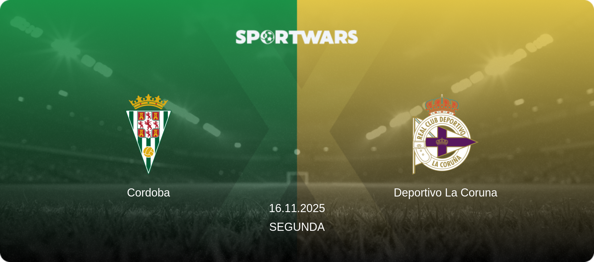 Cordoba — Deportivo La Coruna, 16.11.2025 — Segunda (match preview)