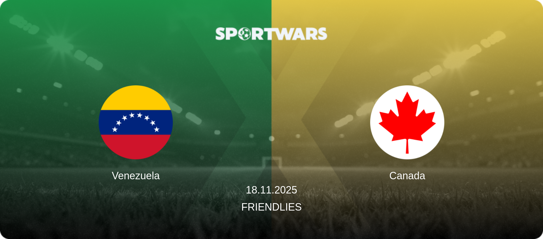 Venezuela — Canada, 18.11.2025 — Friendlies (match preview)
