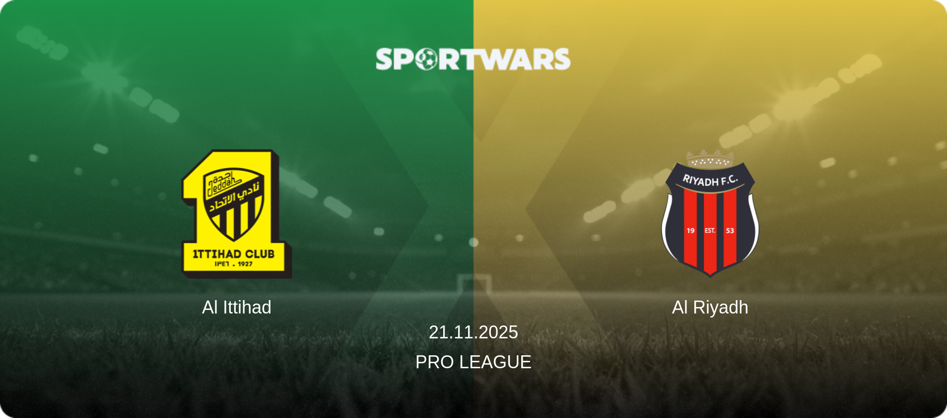 Al Ittihad — Al Riyadh, 21.11.2025 — Pro League (match preview)