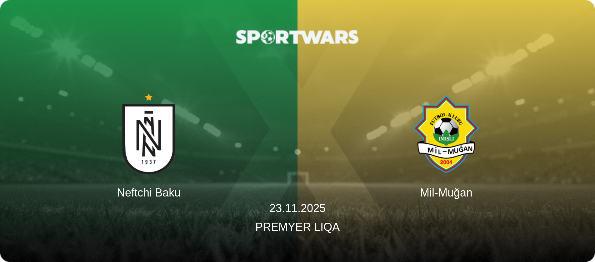 Neftchi Baku — Mil-Muğan, 23.11.2025 — Premyer Liqa (match preview)